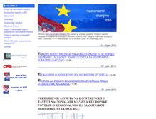 Tablet Screenshot of nacionalne-manjine.info